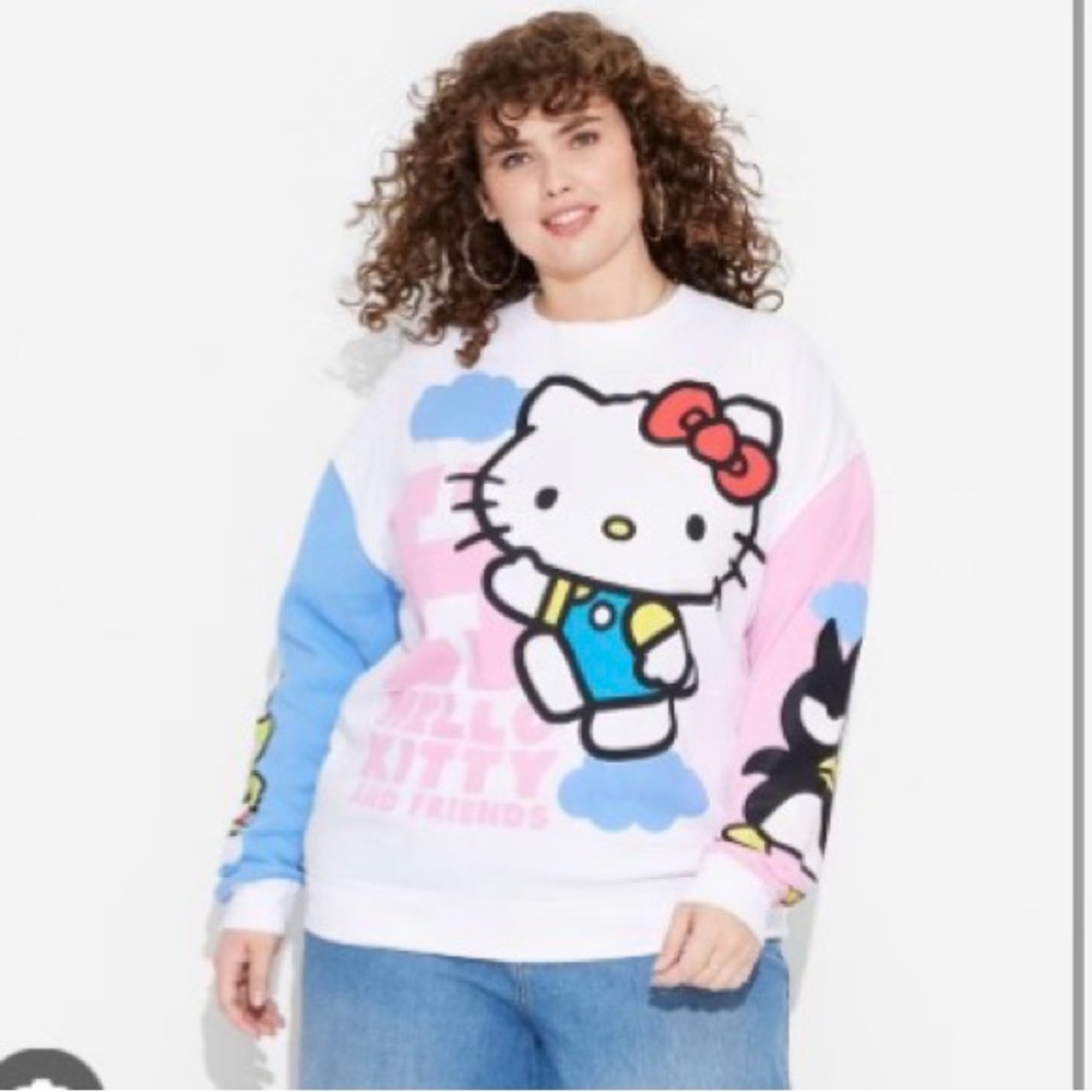 Hello Kitty Colorful Graphic Sweater